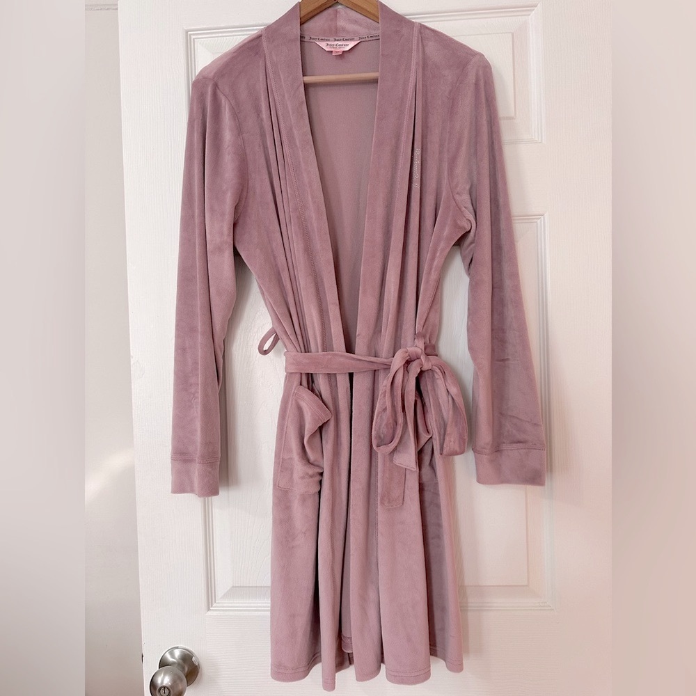 NWOT Juicy Couture Mauve Women's Robe